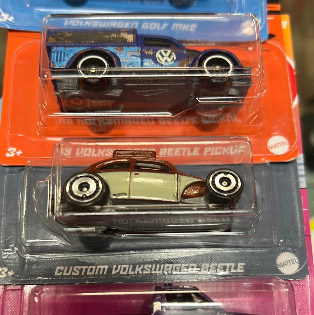 Volkswagen Almost complete Set 2023 Collection Hot Wheels car 7/8 cars