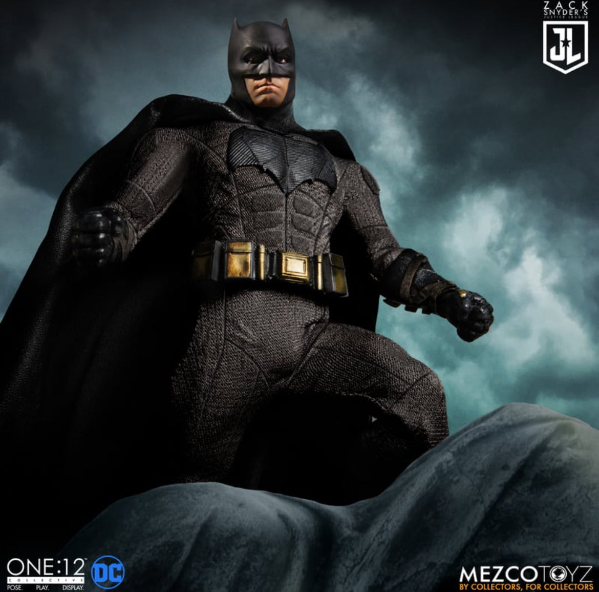 Mezco Flash//Batman//Superman Zack Snyder’s Justice League Deluxe Steel Boxed Set