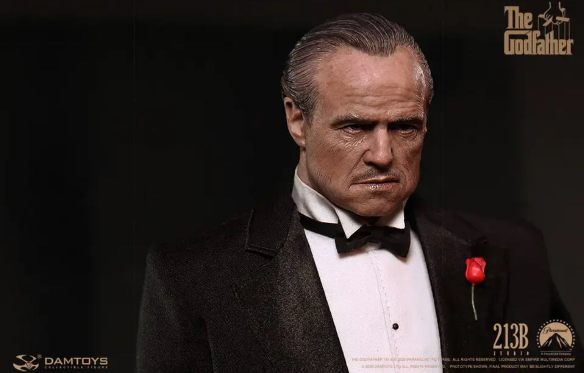 THE GODFATHER VITO CORLEONE / MARLON BRANDO SIXTH SCALE FIGURE DAMTOYS