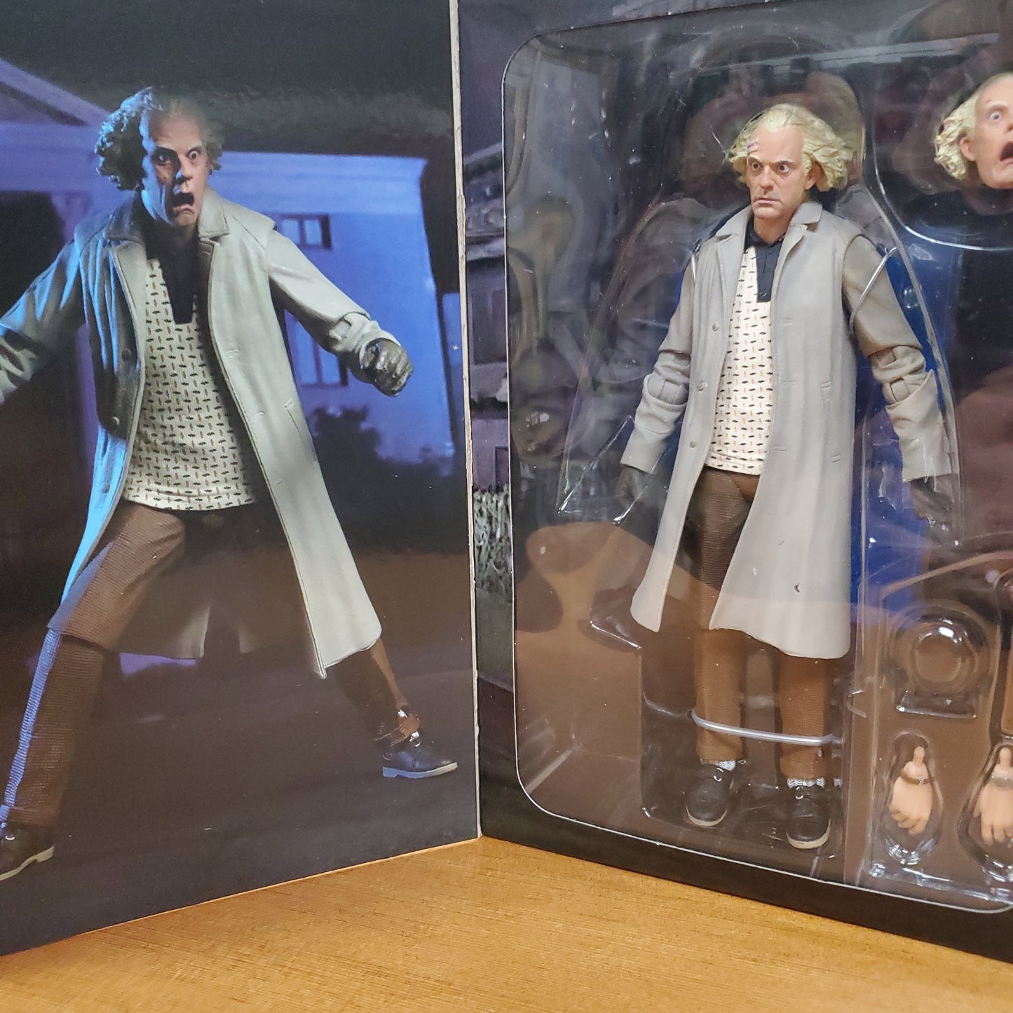 Back to The Future Ultimate Doc Brown - 7" Action Figure - NECA