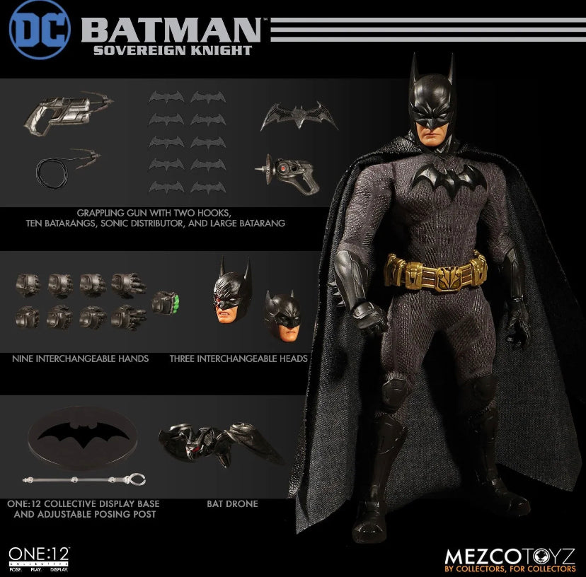 Mezco One:12 BATMAN SOVEREIGN KNIGHT