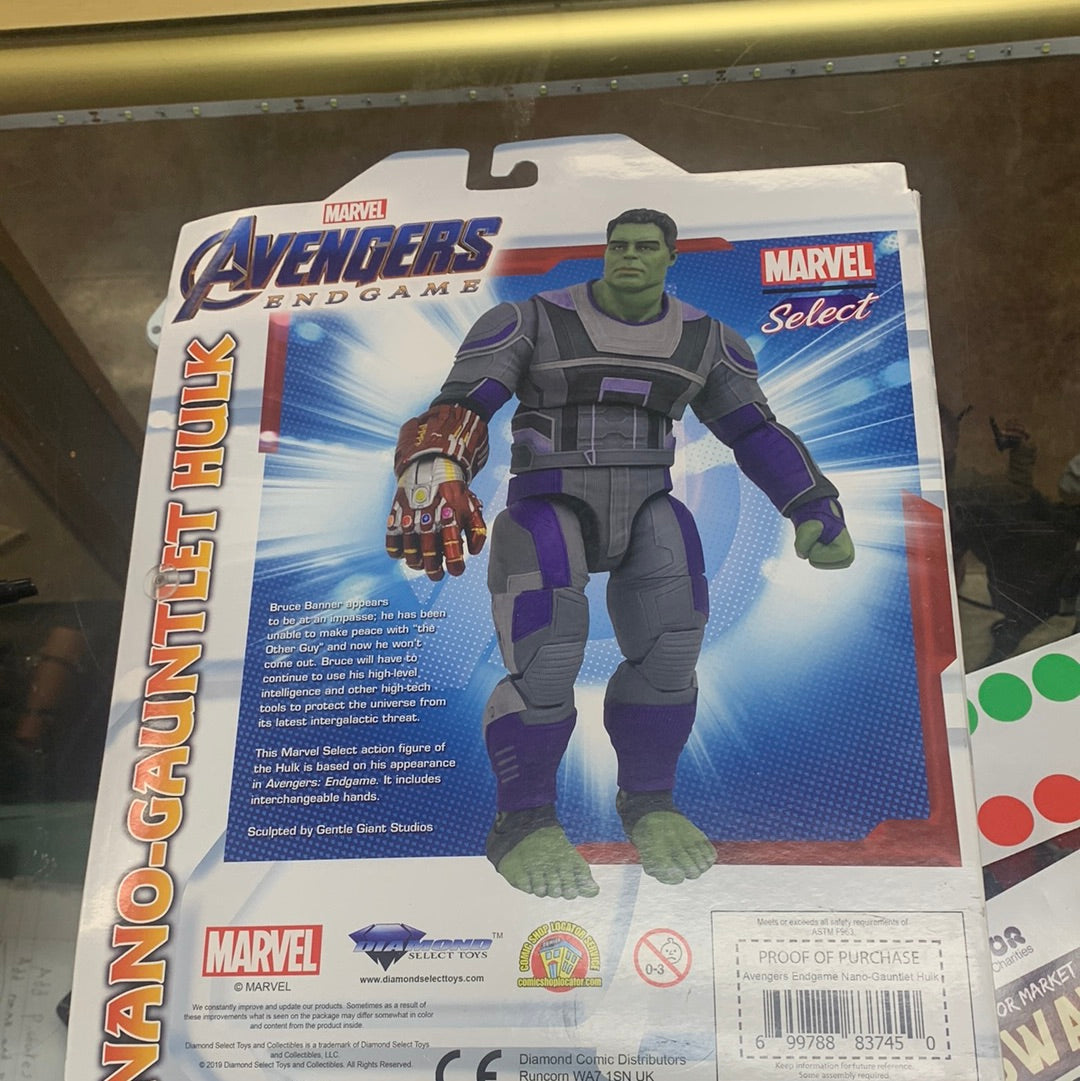 Marvel select Hulk (Endgame version)