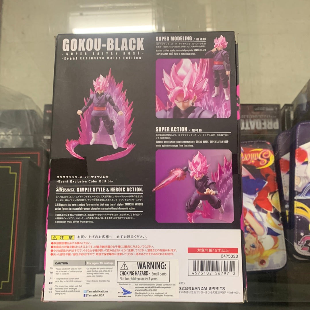 Shfiguarts goku black rosè Event Exclusive version